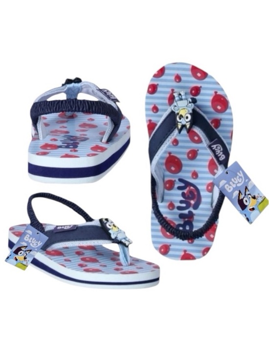 Bluey Other - Bluey Flip Flops With Heel Strap